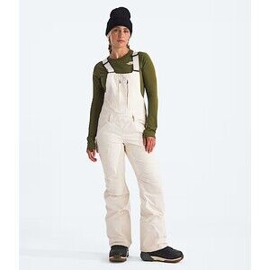 The North Face Freedom Bibs Medium White Dune Waterproof Size M NWT